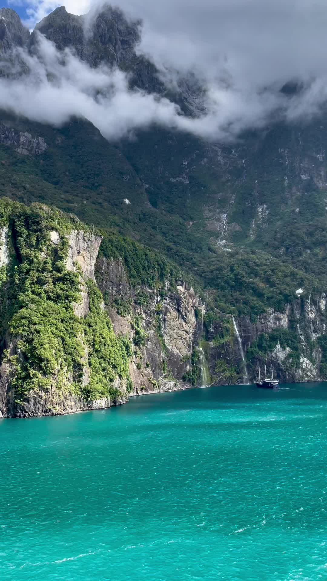 Fiordland National Park #newzealand #fiord #water #waterfall #waterfalls #mountain #mountains #nature #scenery #photo #photography #picture #video #travel #traveltiktok #fyp #foryou #foryoupage #foryourpage