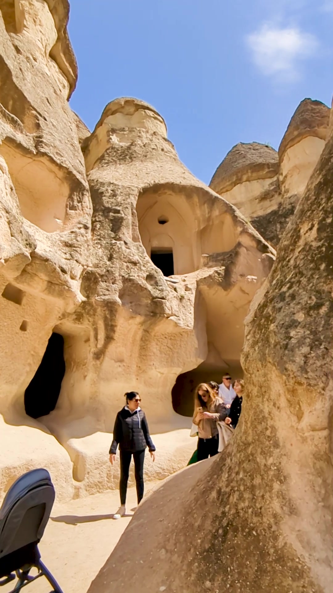 Pasabag Valley (Monks Valley) Fairy Chimneys in  G&ouml;reme - Nevşehir - Cappadocia, Turkey Monks Valley is one of the more popular spots in Cappadocia due to the many rock cone formations.  #PasabagValley #MonksValley #FairyChimneys #G&ouml;reme #Turkey #Cappadocia #rockcone #Nevşehir