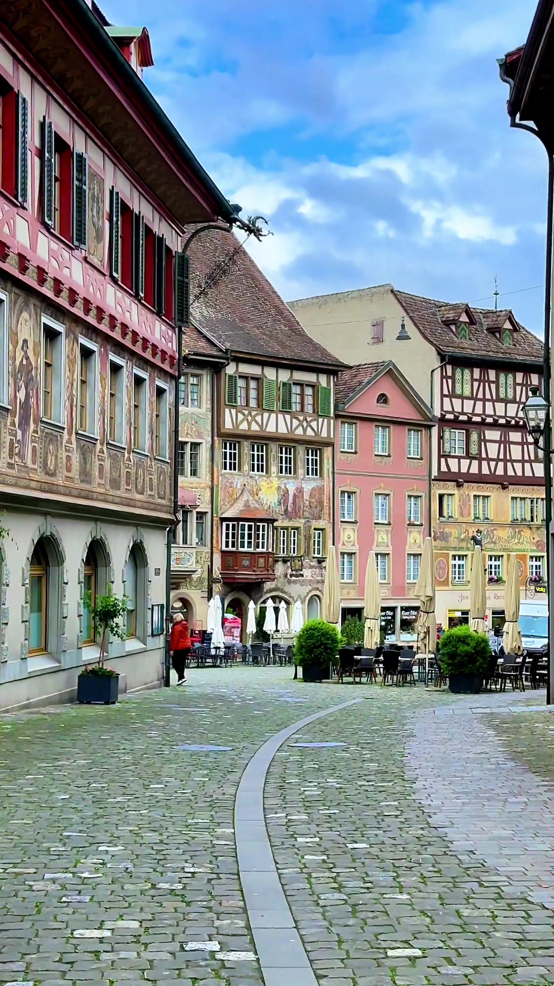 📍Stein am Rhein🇨🇭 #steinamrhein #schaffhausen #swiss #switzerland #traveltok #travelticktok #suisse #swissalps #traveling
