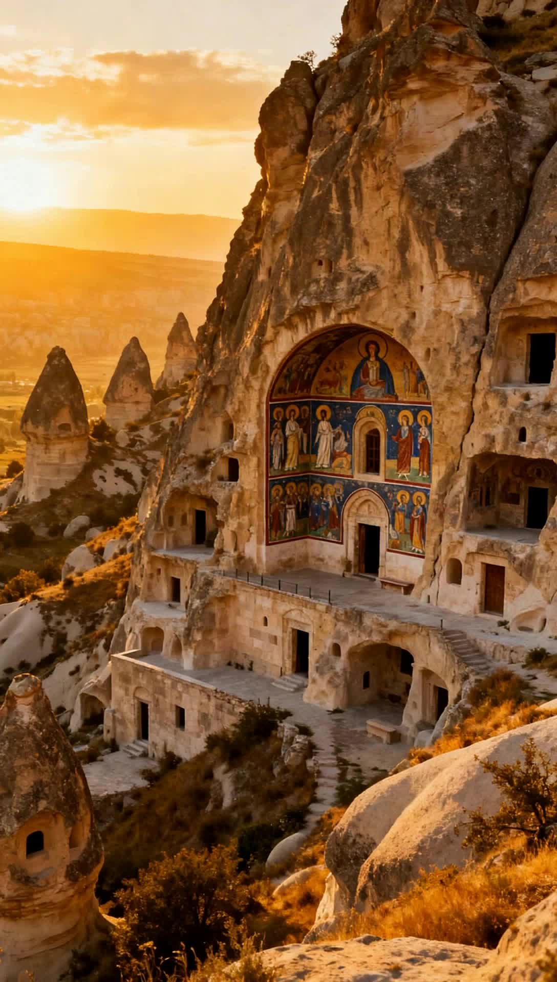 The real Cappadocia isn&rsquo;t seen&mdash;it&rsquo;s felt: the cool, ancient chill of Derinkuyu&rsquo;s underground tunnels, the warm caress of a hot air balloon ride at sunrise, and the soft crunch of volcanic rock underfoot. Click to experience it.#cappadocia