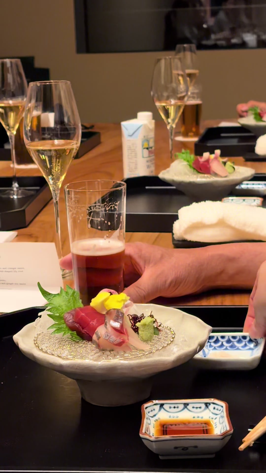 Ryokan dinner🍱🥢 #japanesefood #japantravel #hotsprings #mountfuji #kaiseki