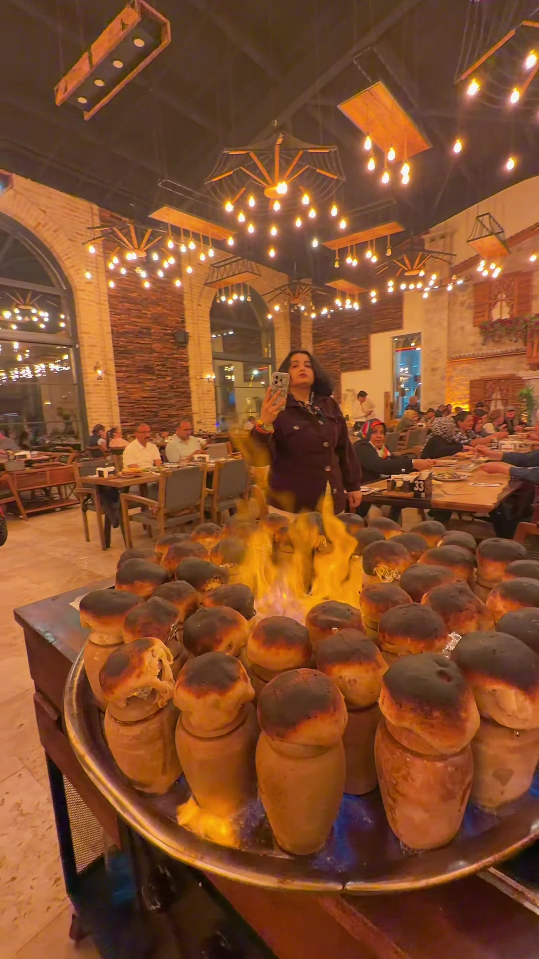 Discover an unforgettable taste journey in the magical atmosphere of Cappadocia, surrounded by hot air balloons, the breathtaking views of U&ccedil;hisar, the unique valleys of G&ouml;reme, the charming streets of &Uuml;rg&uuml;p, and the cultural spirit of Avanos. For those searching what to do in Nevşehir and what to eat in Cappadocia, experience the famous Pottery Kebab, traditional pan dishes, and authentic Turkish cuisine at KMU Mehmet Usta Restoran. 🎈🍽️🔥 #Cappadocia #Nevsehir #Uchisar #Goreme #Urgup