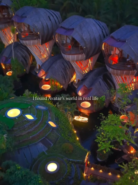 Ulaman glows like a hidden fantasy world at night 🌙✨ Hidden in the heart of Bali&rsquo;s jungle, Ulaman Eco Luxury Resort transforms at night into a glowing world of bamboo architecture, warm lights, flowing water, and peaceful energy that blends seamlessly into nature 🍃 As night falls, the entire resort becomes a surreal escape. With dreamy surroundings that feel straight out of a fantasy world, every corner invites you to wander, slow down, and experience nature all around you. A magical escape away from the noise of everyday life. Experience the magic for yourself at Ulaman Eco Luxury Resort 🎥 by: @butnomattertheroadislife #UlamanBali #UlamanEcoLuxuryResort #UlamanExperience #StayAtUlamanBali #TabananBali #ExploreUlaman  #Bali #HiddenGem #EcoResort #BaliHotels #BaliVilla#hotelsandresorts #luxuryhotel #uniquehotels #baliresort #explorebali #baliindonesia