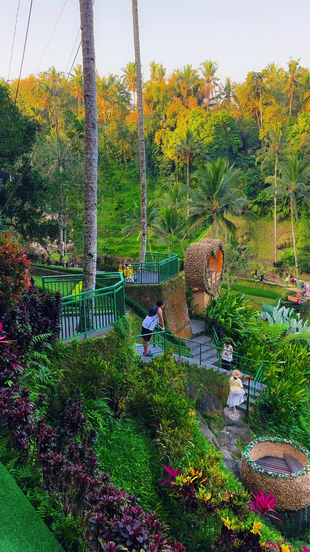 Finding my peace between the rice terraces. #bali #explorebali #ubud #tegalalangriceterrace #baliaesthetic