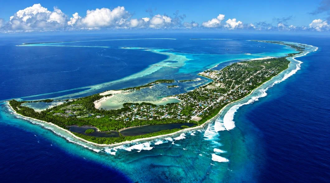 Aerial view of Addu